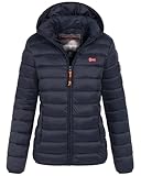 Geographical Norway Winter Jacke Steppjacke Parka Kapuzenjacke Outdoor Leicht...