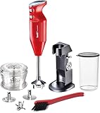 bamix Stabmixer Set M200 Chef's favorite inkl. Ständer, 1 Becher, 3 Aufsteckteile,...
