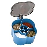 Uozonit Gewürzgläser, wasserdichter Salzbehälter, tragbare Gewürzgläser, leichte...