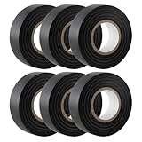 GTSE - Isolierband Schwarz - 19 mm x 20 m - strapazierfähiges, selbstklebendes...