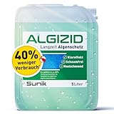 Sunik® Algizid für Pool 5L - vorbeugendes Pool Algenmittel schaumfrei mit Klareffekt...