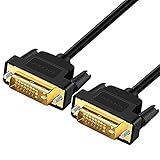 SOEYBAE DVI zu DVI Kabel 2m, DVI-D 24+1 HD TV Auflösung 1920x1200, vergoldete...