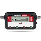 Maclean MCTV-884 Satfinder mit Tonsignalisierung Messgerät Satelliten-Finder Tonsignal...
