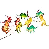 LED-Dinosaurier-Lichterkette Dinosaurier-Raumdekoration für Jungen, Weihnachtsfeier,...
