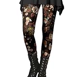 Rostschreck Für Spülmaschine Herbst- und Winter-Leggings für Damen mit künstlerischem...