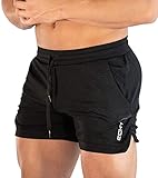 Superora Herren Shorts Sport Hosen Laufshorts Trainingshose Fitness Training Outdoor...