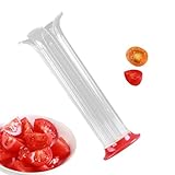Multi Function Grape Slicer - Small Fruit Cutter with Quick Tomato Quartering Tool,...