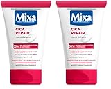 Mixa Pflege Set: 2er Pack | Intensiv reparierende Cica Repair Handcreme (2x50ml) Für...