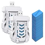 2 Stück Mückenstecker Delmkin USB Insektenvernichter Elektrisch Hochwirksam Fliegenfalle...