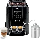 Krups Essential Kaffeevollautomat mit Milchschlauch, 2-Tassen-Funktion,...