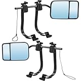 CICMOD 2 Stück Wohnwagenspiegel Universal Zusatzspiegel Doppelter Konvexer...