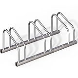 MONZANA® Fahrradständer für 3 Fahrräder 30-65 mm Reifenbreite 37 cm Radabstand...