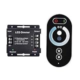 INHDBOX LED Dimmer 12V / 24V Stufenlose Touch-Dimmer mit LED Fernbedienung Dimmer...