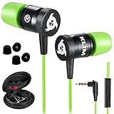 KLIM Fusion Kopfhörer in Ears mit Mikrofon - NEU 2024 - Langlebig - Innovativ: In-Ear...