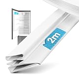 DL-pro Kühlschrankdichtung zuschneidbar 2m Universal Türdichtung Kühlschrank...