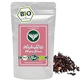 Azafran BIO Hibiskusblüten, Hibiskus ganz getrocknet, ideal als Hibiscus Tee...