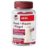Doppelherz Haut + Haare + Nägel Gums - mit Vitaminen & Mineralstoffen - Zink...