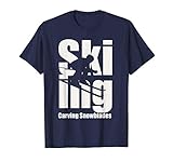 Skiing Snowblades T-Shirt T-Shirt