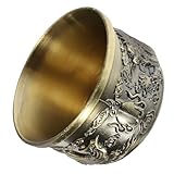 GRADENEVE Wasserbecher aus Metall einzigartige geschenkideen Vintage Metall Weinbecher...