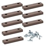 8 x Bodenabstandshalter/Möbelpads/Möbelfüsse zum Anschrauben | sossai® Möbelgleiter...