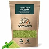 Natürliche Stevia Pulver rein BIO (Asteraceae) | Ökologisch angebaute Stevia...