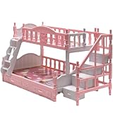 nicylin Babypuppe Etagenbett für Mädchen Miniatursimulation süß