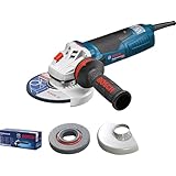 Bosch Professional Winkelschleifer GWS 19-125 CIE (inkl. Aufnahmeflansch, Schutzhaube,...