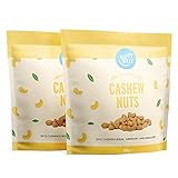 Amazon-Marke: Happy Belly Cashewkerne, geröstet und gesalzen, 500g (2er-Pack)