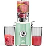 LINKChef Schnellreinigungs Entsafter, NO-Prep Entsafter Gemüse und Obst, Blitzreiniger...