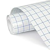 NANAPLUMS Transferfolie Plotter für Vinyl-Plotter Zubehör mit Blaues Ausrichtungsgitter...