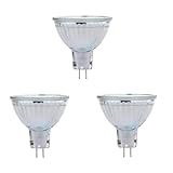 3 Stück MR16 GU5.3 LED-Glasbirne 5W,Kaltes Weiß,MR16-5W