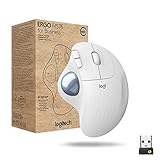 Logitech ERGO M575 for Business kabelloser Trackball – Ergonomisches Design, gesicherte...