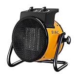 SIAL 2000 W Heizlüfter - Elektroheizer - Keramik Heizstrahler - Bauheizer...