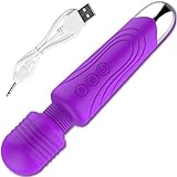 Massagestab für frauen sex 20,5cm⌀ 4,2cm 20 Vibration für frauen Silikon Massage stick...