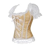 YiMingM Trainer Bandage Unterbrust Korsetts Taille Body Frauen Spitze Shapewear Shapeware,...