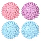 Gjinxi 4 Stücke Trockner Ball, Trocknerbälle Wiederverwendbare Dryer Balls,...