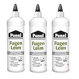 Ponal Fugenleim, transparenter Kleber für Bodenbeläge, wasserfester Fugen Klebstoff,...