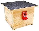 Dehner Natura Premium Hummel Nistkasten, Hummelhaus / Hummelnest mit Belüftung...