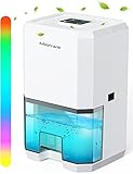 Manwe Luftentfeuchter, Entfeuchter Elektrisch Raumentfeuchter Leise Dehumidifier Mit...