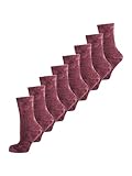 NUR DIE Damen Freizeitsocken 8-Pack Supersoft Socke 2.0 weich bequem atmungsaktiv -...