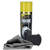 Auto Reifenpflege Set | Meguiar's Ultimate Tyre Shine Foam 538ml + Applikator Pad +...
