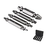 4-teiliges Schraubenausdreher Ausdreher Schraubenentferner Set Hausbauarbeiten...