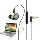 Hudhowks Kabelgebundene Kopfhörer,Monitor-In-Ear-Ohrhörer mit kraftvollem Bass -...