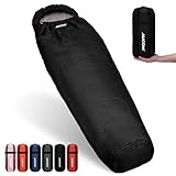 JAICOM Schlafsack - 3, 4 Jahreszeiten Ultraleicht Mumienschlafsack [800g/1600g],...