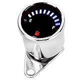 Motorrad-Kraftstoffanzeige, DC 12V Universal Auto LED-Anzeige Elektrische...