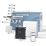 ANNTLENT Empfangsverstärker Handy Verstärker 4G LTE 800Mhz 2600Mhz Mobilfunk Verstärker...