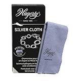 Hagerty Silver Cloth Schmuck Reinigungstuch 36x30cm I imprägniertes Tuch aus...