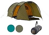 Grand Canyon Unisex – Erwachsene Robson Tunnelzelt, Oliv, 3 Personen