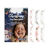 Sommersprossen-Flicken – Weihnachts-Klebebänder, Sommersprossen-Aufkleber für Urlaub,...