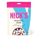 NICKS Chocolate drink Heiße Schokolade ohne Zuckerzusatz, Hochwertige Kakao...